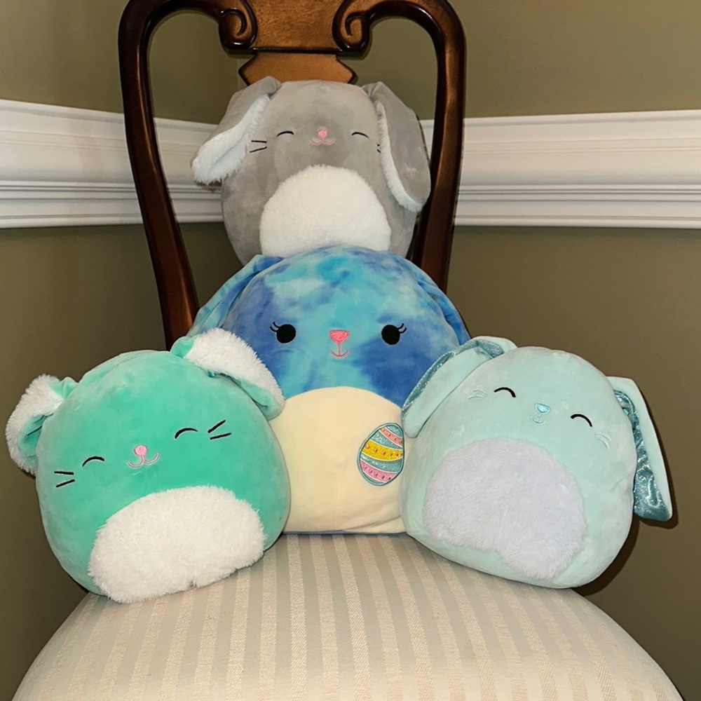 Squishmallow Bunny Bundle of 4